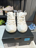 Jordan 11 Retro (TD) Shoes DO3856 110 Sail/Pearl/Grey/White Sz - Size 10c - product image from the listing.