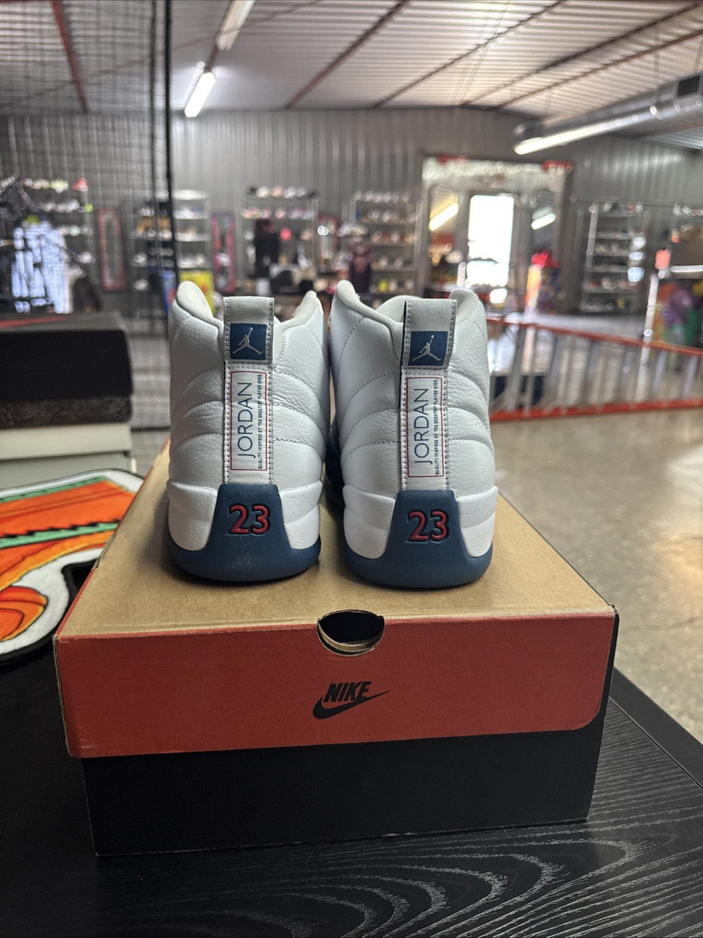 "FRENCH BLUE" Size 10.5 - Air Jordan 12 Retro 2025 - product image from the listing.