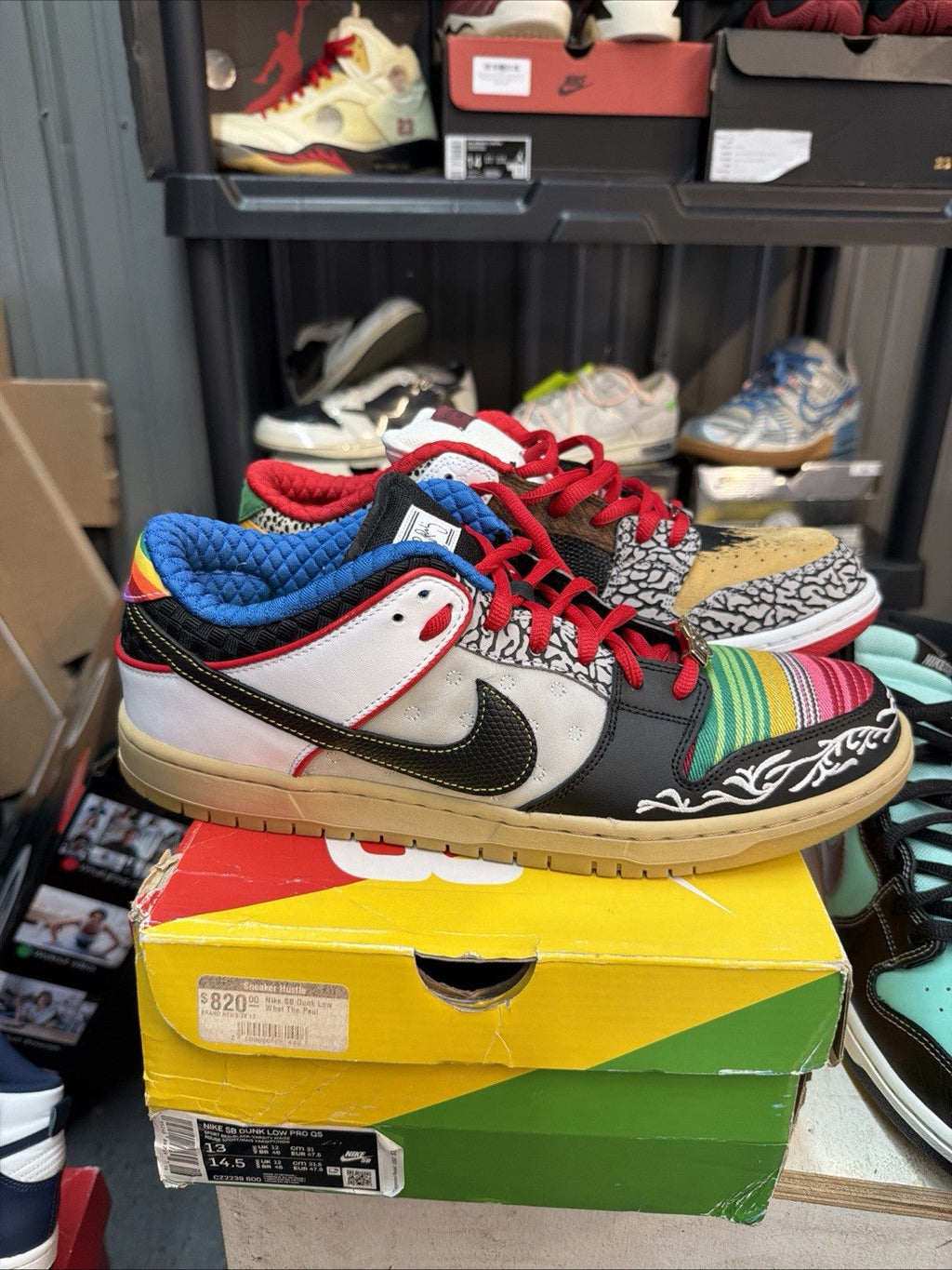 SB Dunk Low What The Paul Supreme Nardwuar by Nike - product image from the listing.