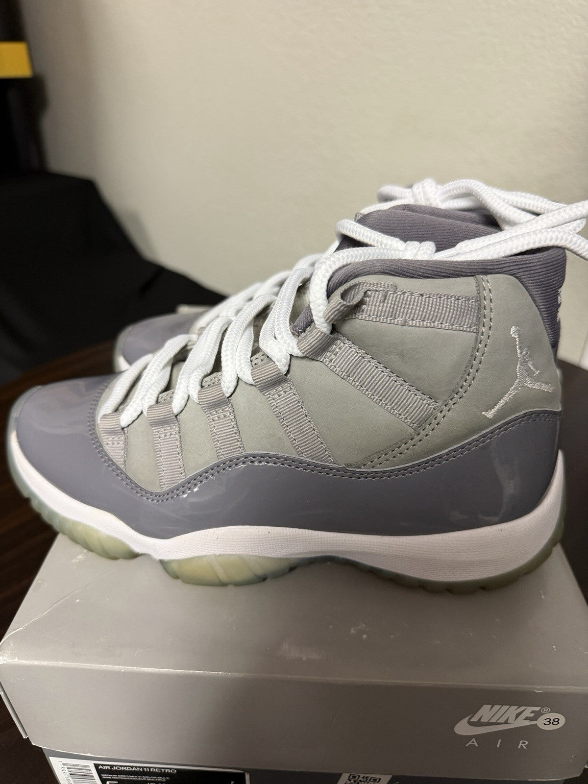 Jordan 11 Retro High Cool Grey - Size 5 - product image from the listing.