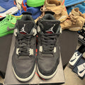 Jordan 4 Retro SE Mid Black Canvas ((279) - Size 10 - product image from the listing.