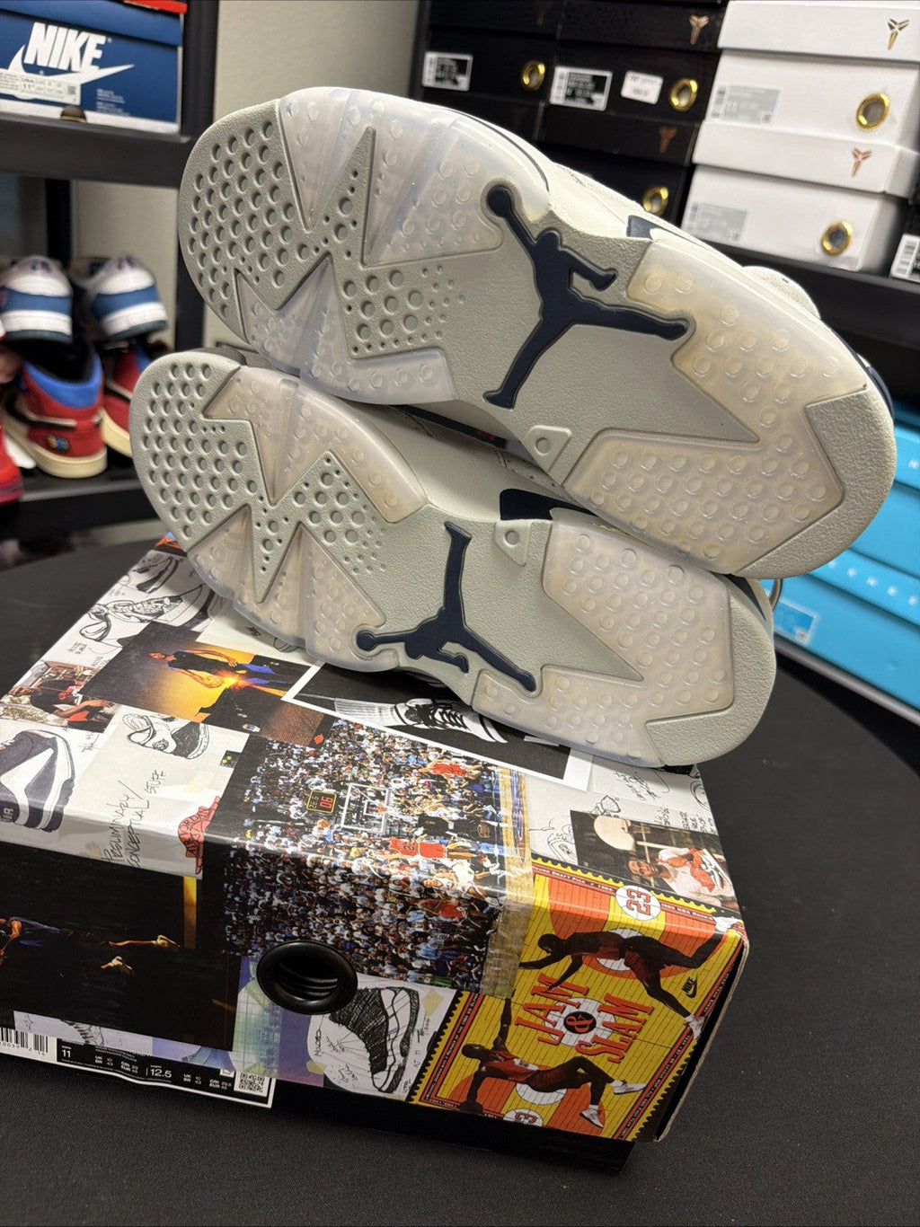 Georgetown Size US11 UK10 EUR45 - Jordan 6 Retro CT8529012 - product image from the listing.