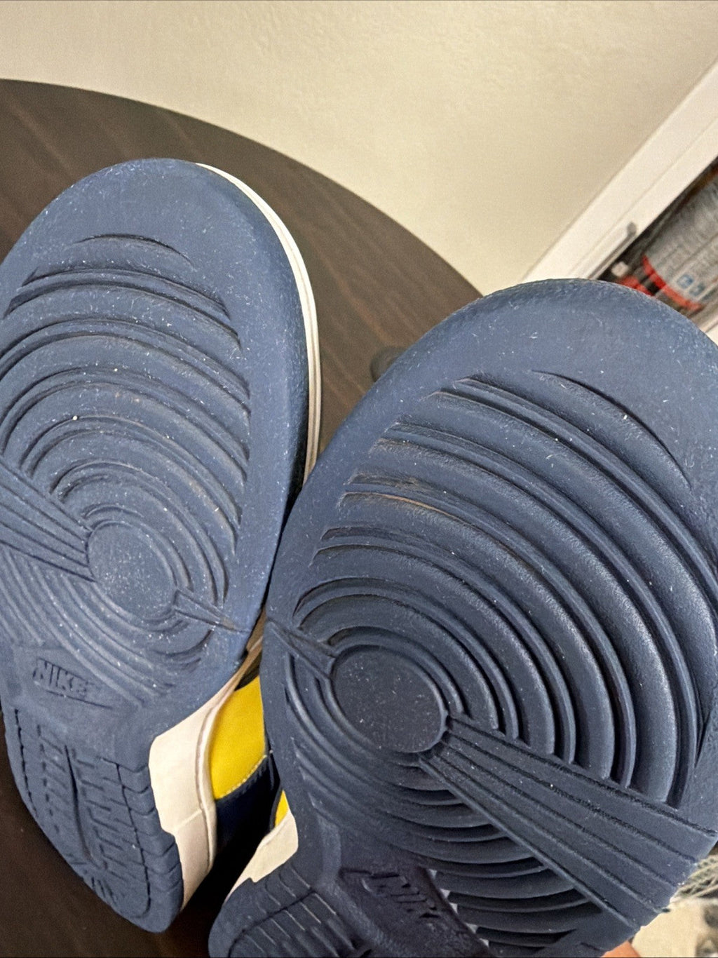 Men's NIKE Dunk Low 'Michigan' Shoes / Sneakers Size 10.5 DD1391-700 - product image from the listing.