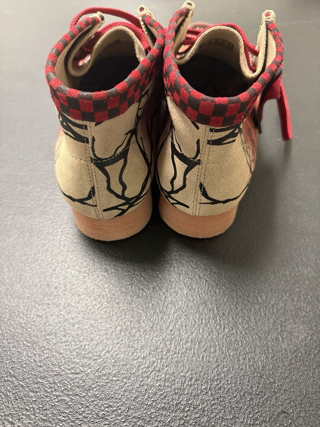 Men's Clarks Wallabee EVO x Stranger Things Hellfire Club - Size 8 - product image from the listing.