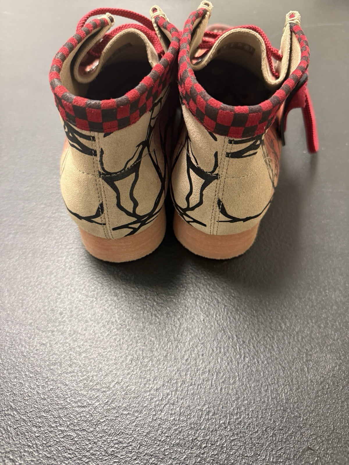 Men's Clarks Wallabee EVO x Stranger Things Hellfire Club - Size 8 - product image from the listing.