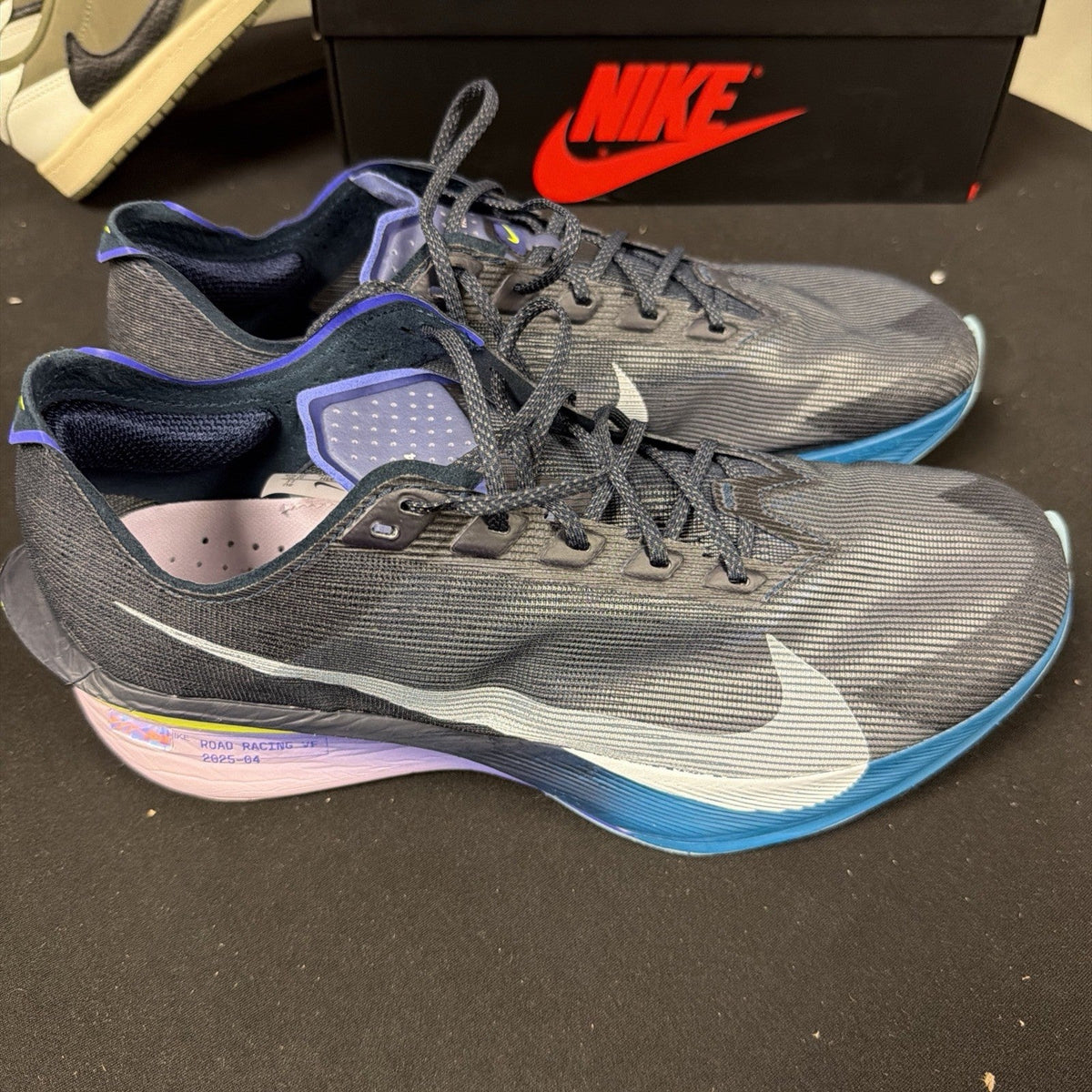 Men's Nike ZoomX Vaporfly Next% 4 Size 13 HF6414 401 - product image from the listing.