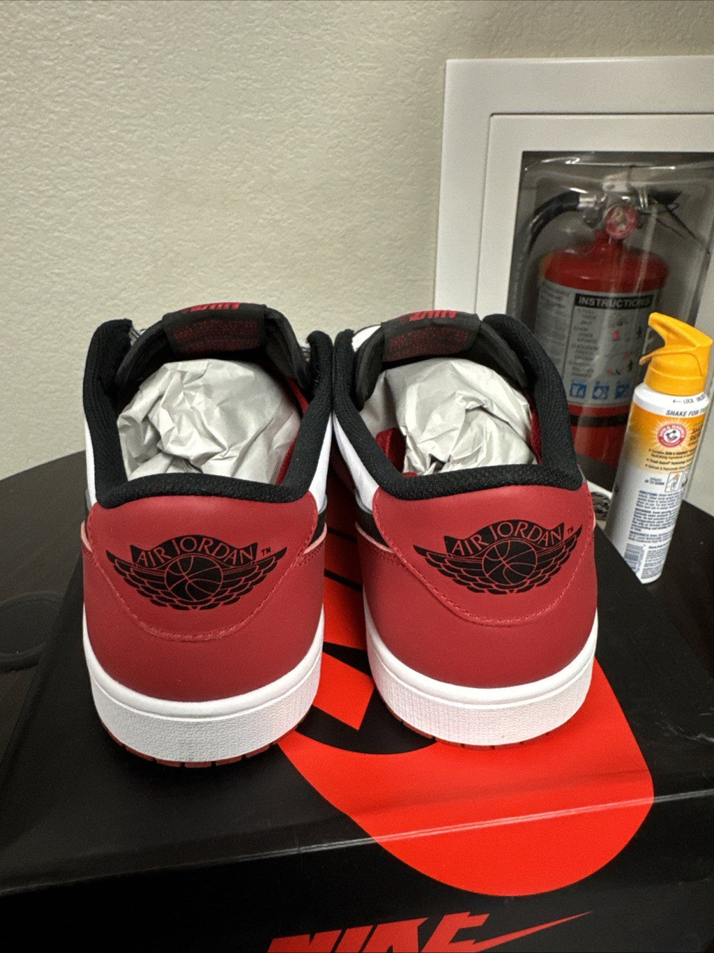 Air Jordan 1 Low OG Black Toe CZ0790-106 GS - Size 13 - product image from the listing.