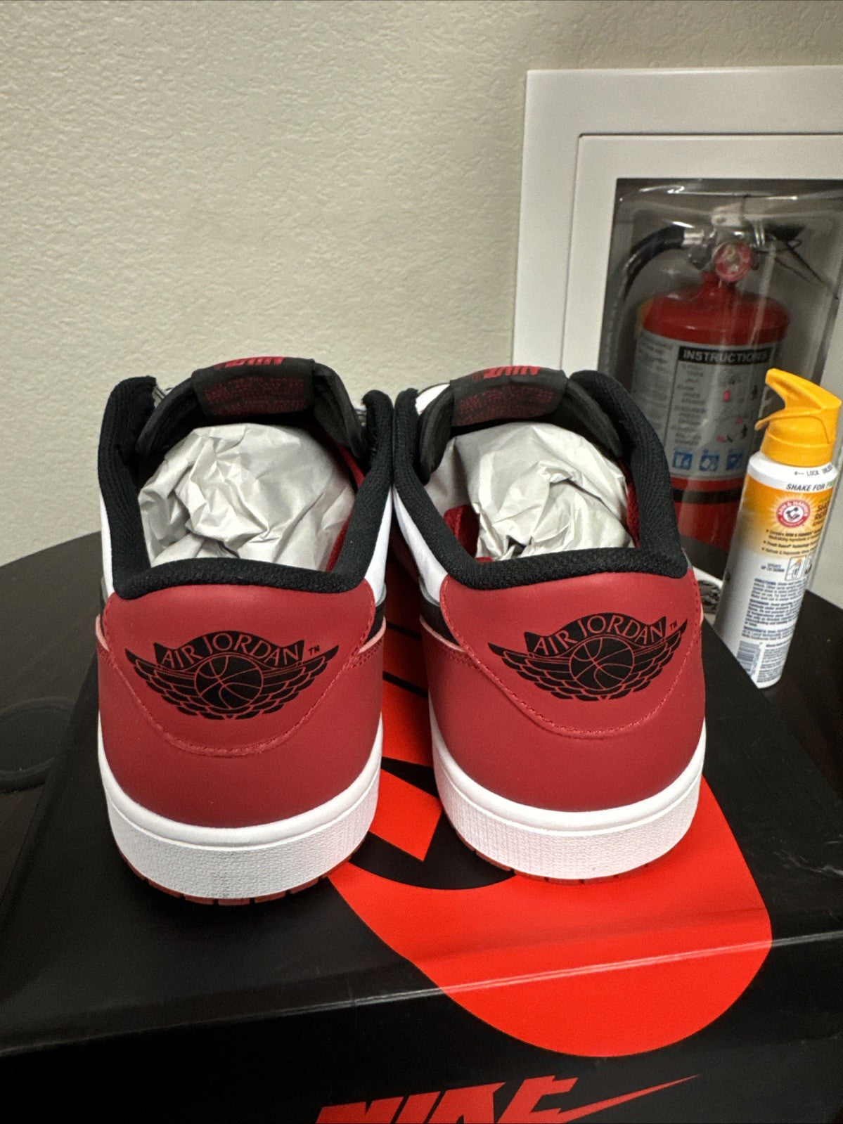 Air Jordan 1 Low OG Black Toe CZ0790-106 GS - Size 13 - product image from the listing.