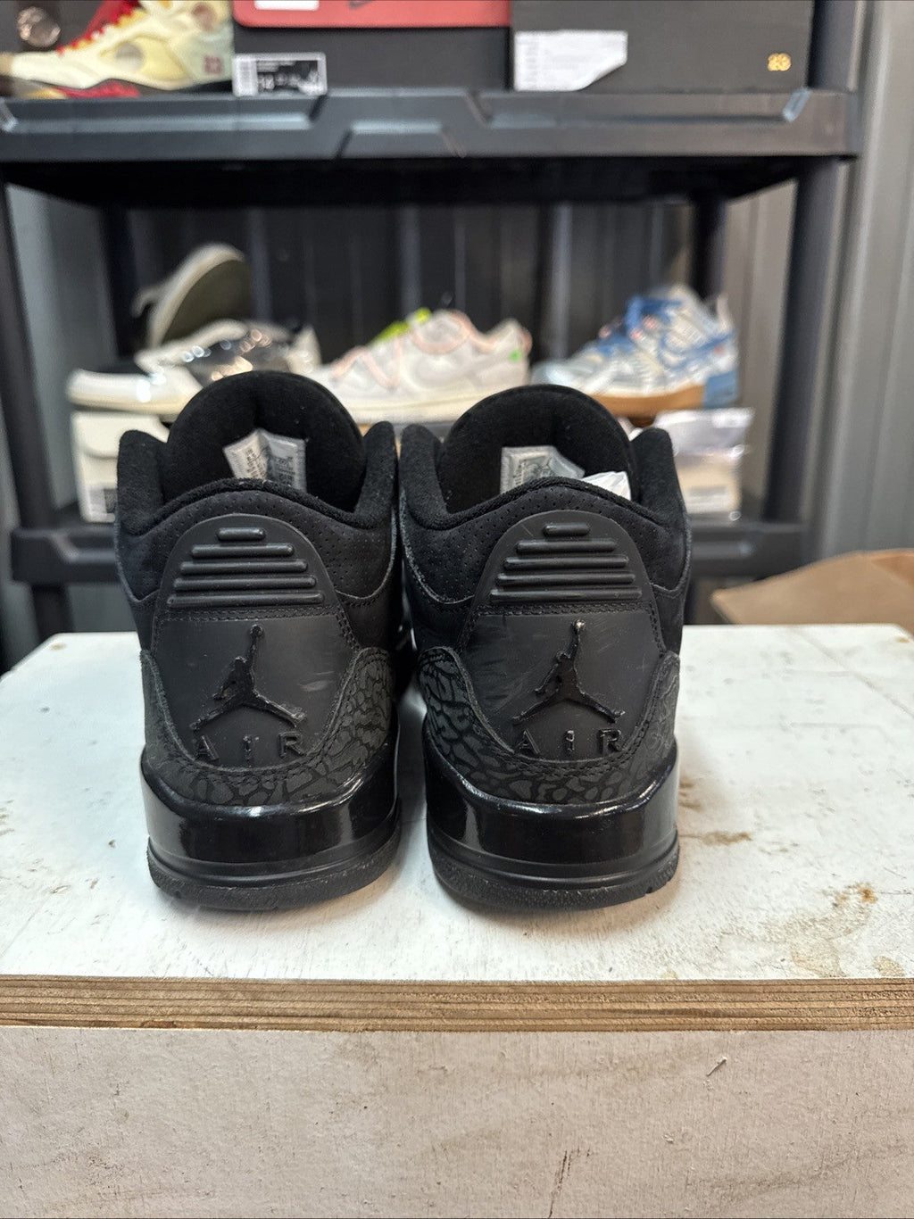 Black Cat 2025 CT8532-001 Size 8.5 | No Box - Air Jordan 3 Retro - product image from the listing.