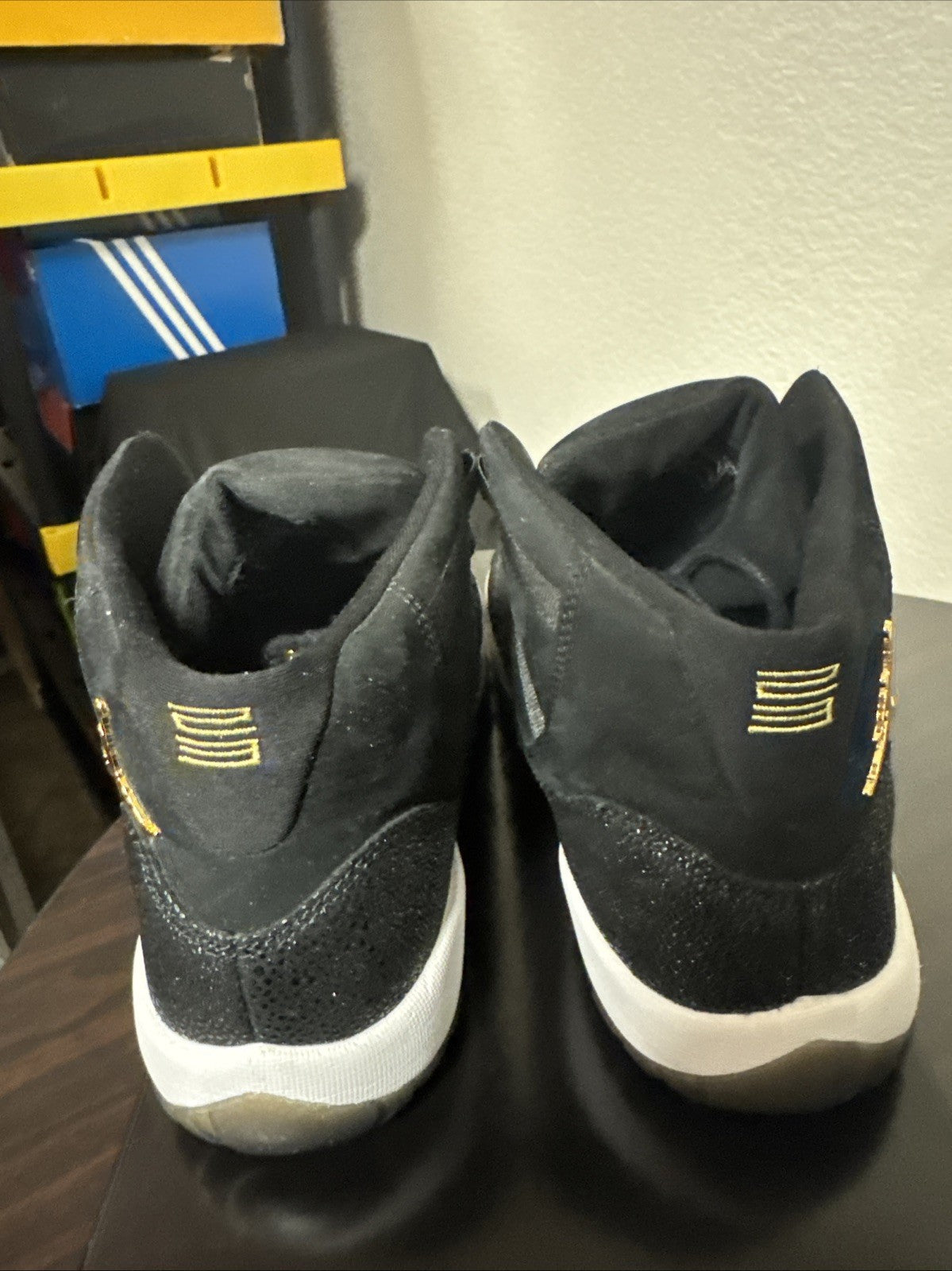 "Black Stingray" New Air Jordan 11 Retro Prem HC Size 10Y/WMNS 11.5 | No Box - product image from the listing.