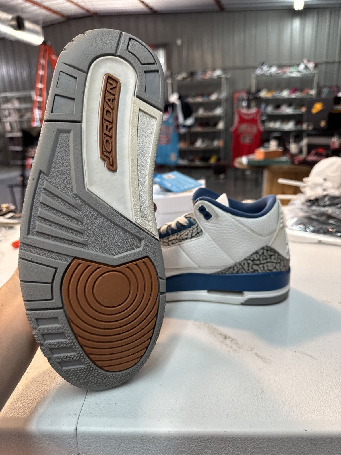 "wizards" Size 11 - Jordan 3 Retro | Replacement Box - product image from the listing.