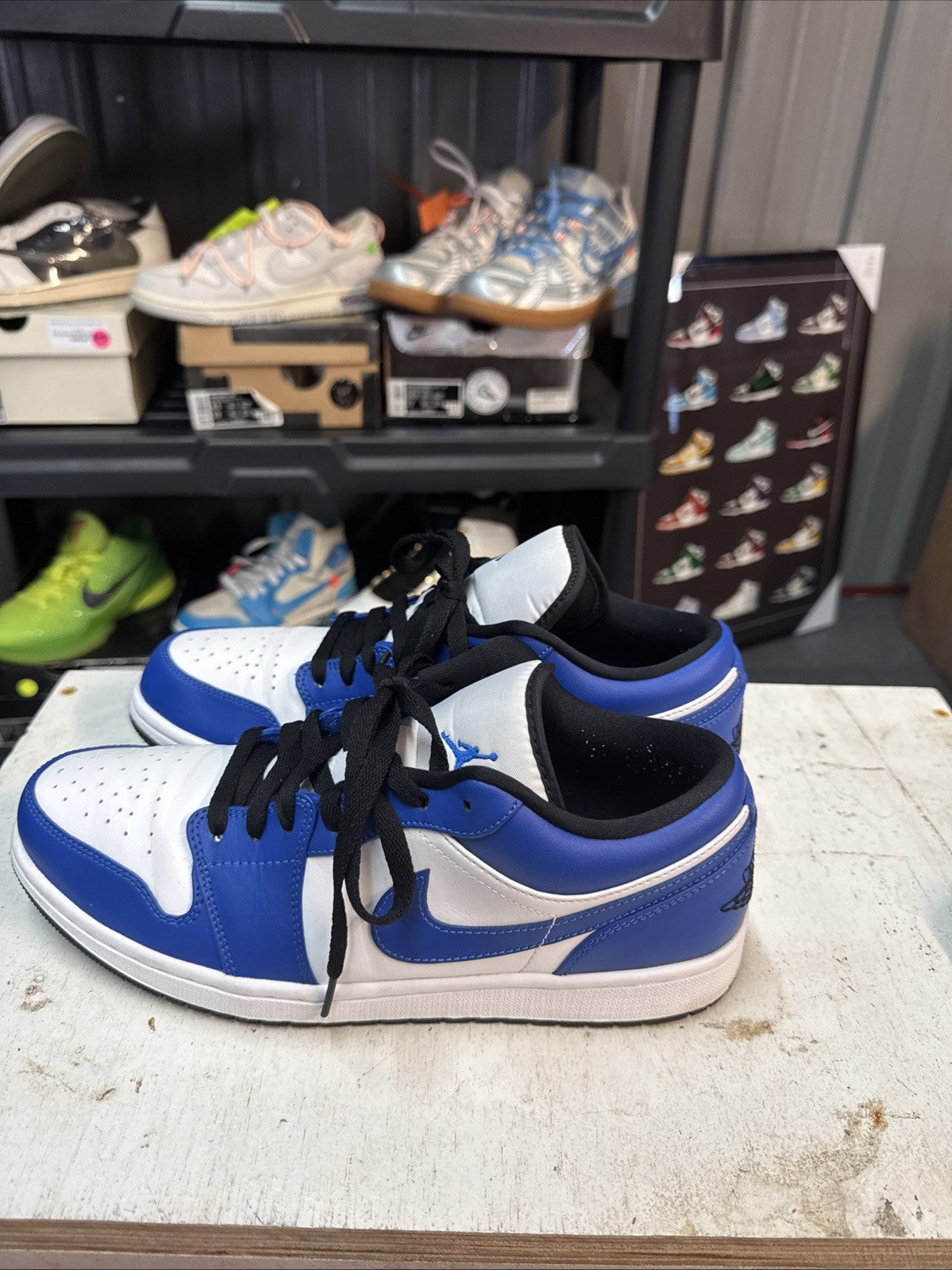 Game Royal Size 10 | Replacement Box - Nike Air Jordan 1 Low - product image from the listing.