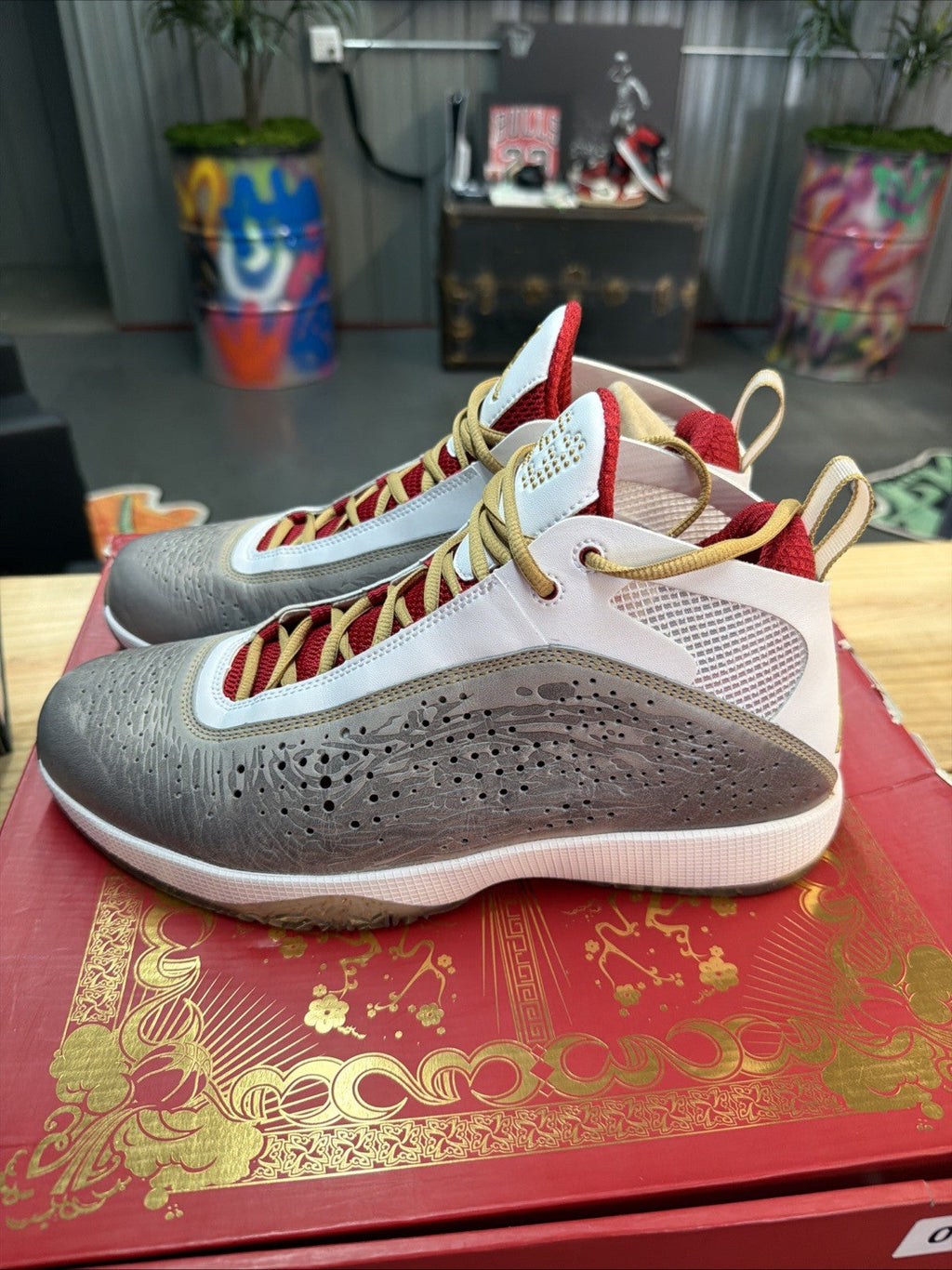 YR Size 11 YEAR OF THE RABBIT YOTR 444904-101 B - Nike Air Jordan 2011 - product image from the listing.