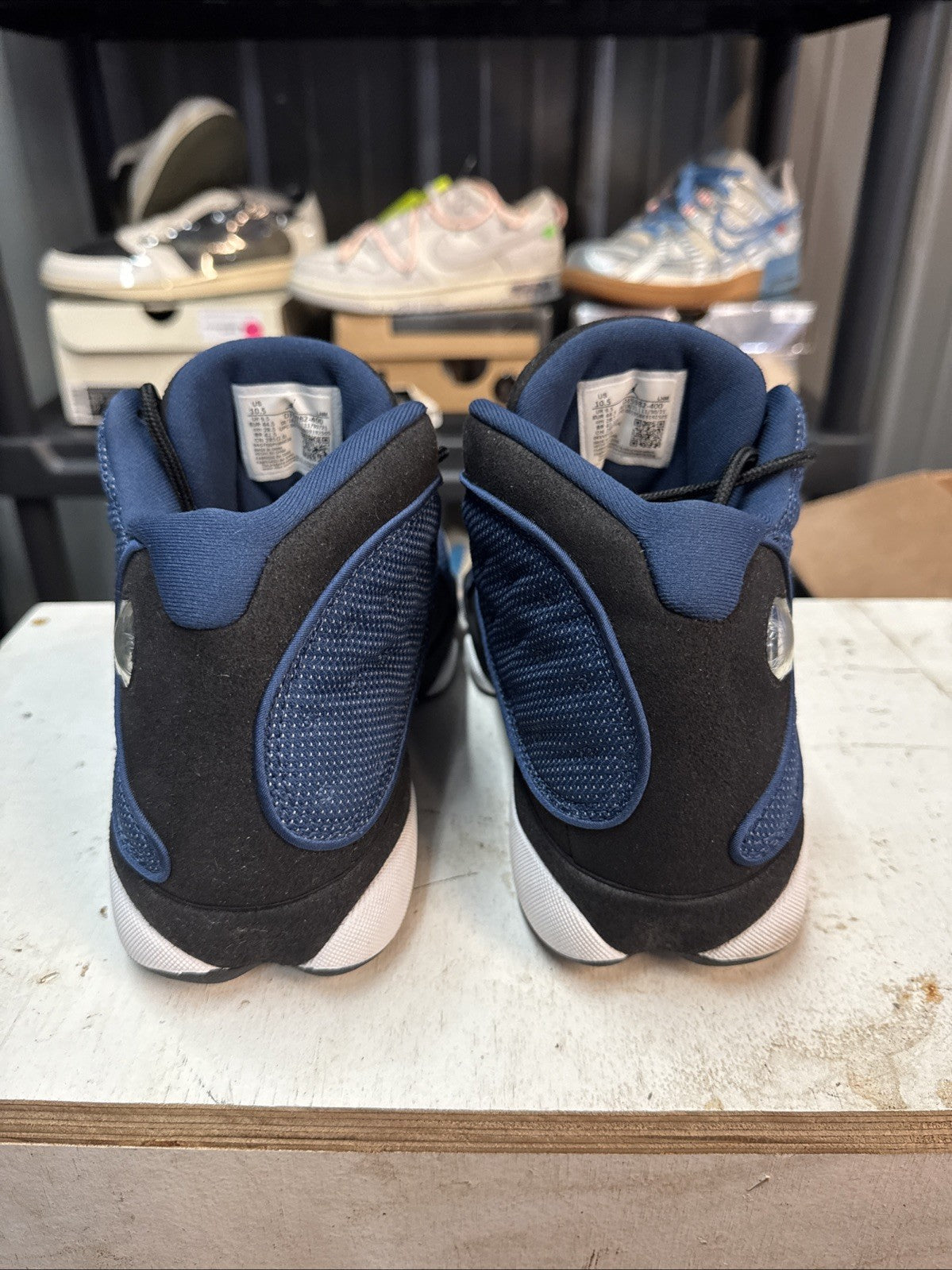 Men's Jordan 13 Retro Brave Blue Size 10.5 | Worn Once - No Box - product image from the listing.