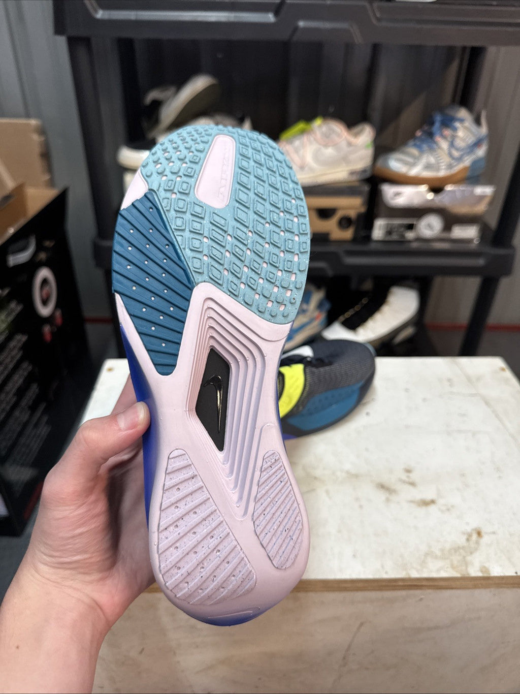 Nike Air Zoom Rival Fly 4 Obsidian Persian Violet | No Box - Worn Once - Size 10 - product image from the listing.
