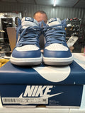 Nike Air Jordan 1 High Blue/White - Size 8 - product image from the listing.