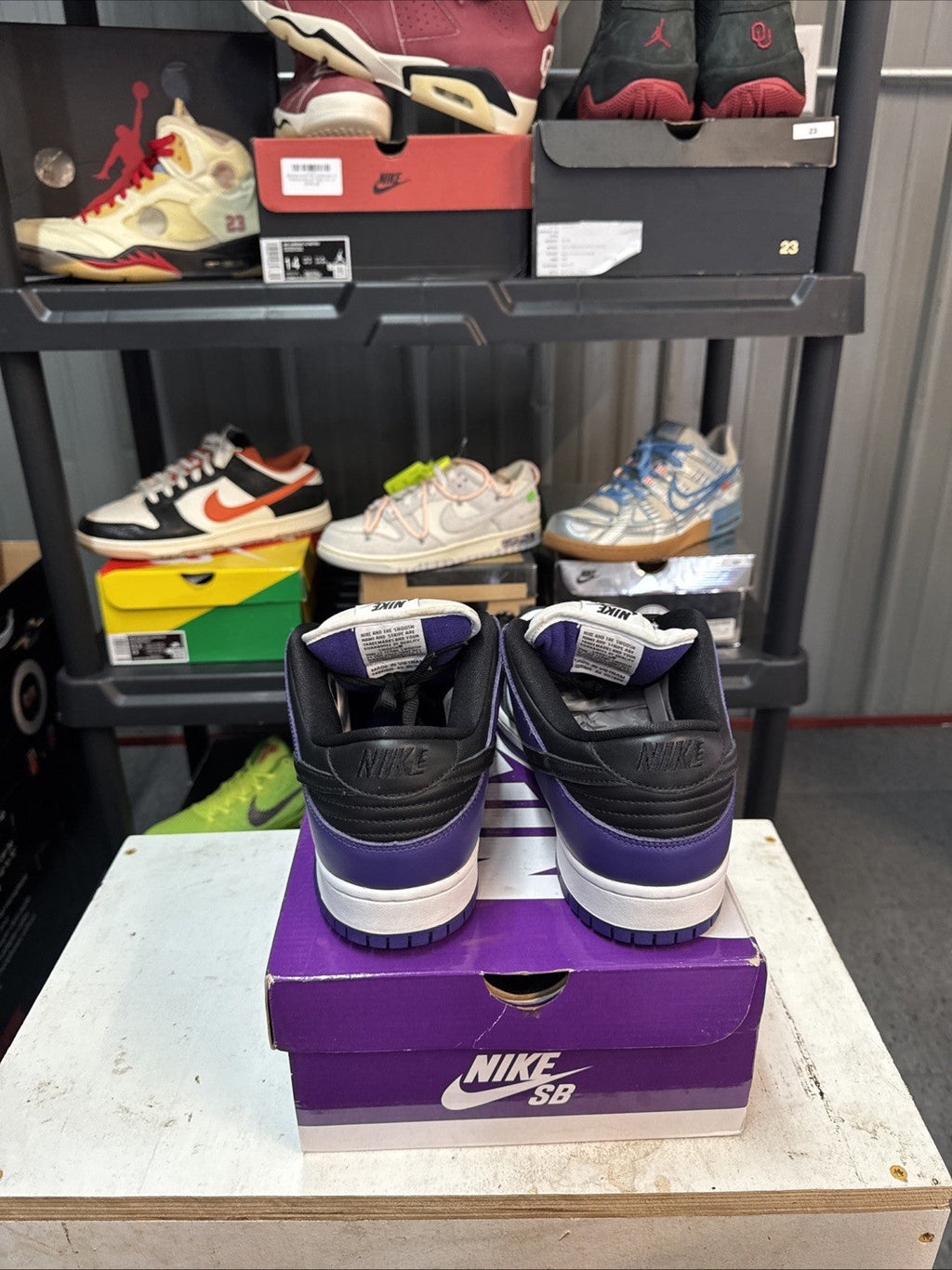"COURT PURPLE" Size 12 - NIKE SB DUNK LOW - product image from the listing.