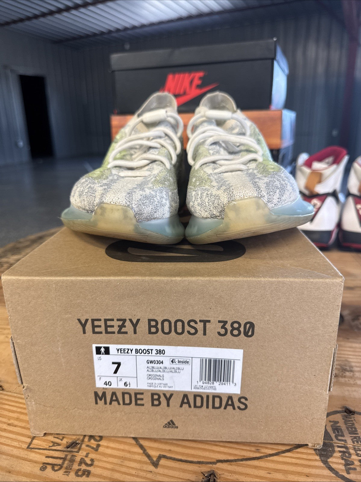 Yeezy Boost 380 Alien Made - Size 7 - product image from the listing.