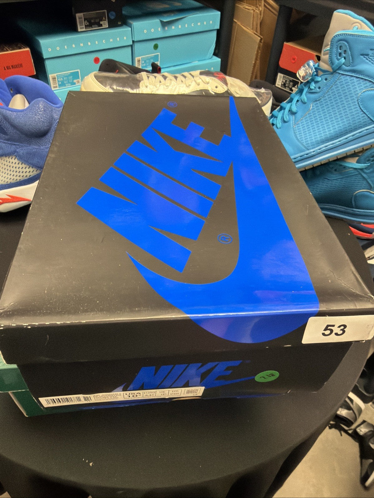Men's Nike Air Jordan 1 Retro High OG Shoes Size 11 Royal Reimagined Sneakers - product image from the listing.