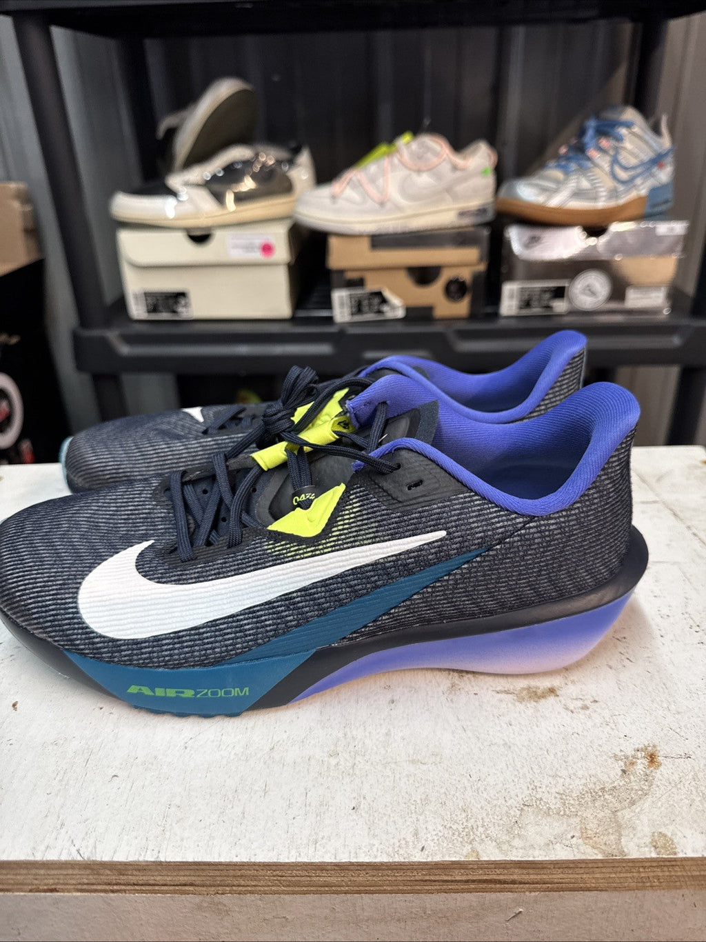 Nike Air Zoom Rival Fly 4 Obsidian Persian Violet | No Box - Worn Once - Size 10 - product image from the listing.
