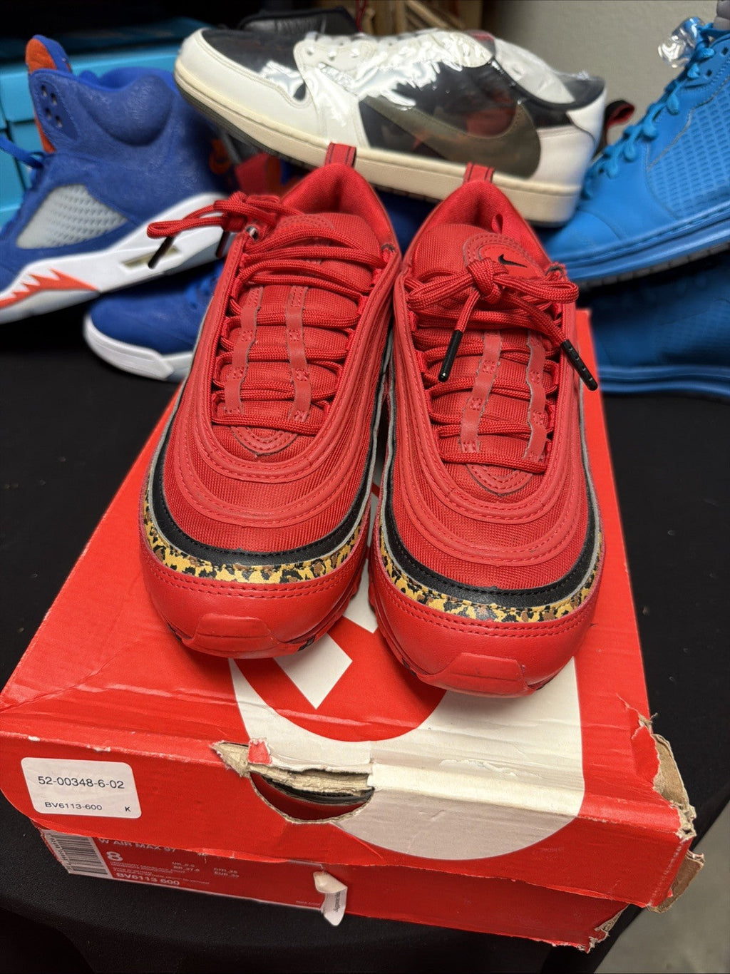 Nike Air Max 97 University Red W - Size 8 - product image from the listing.