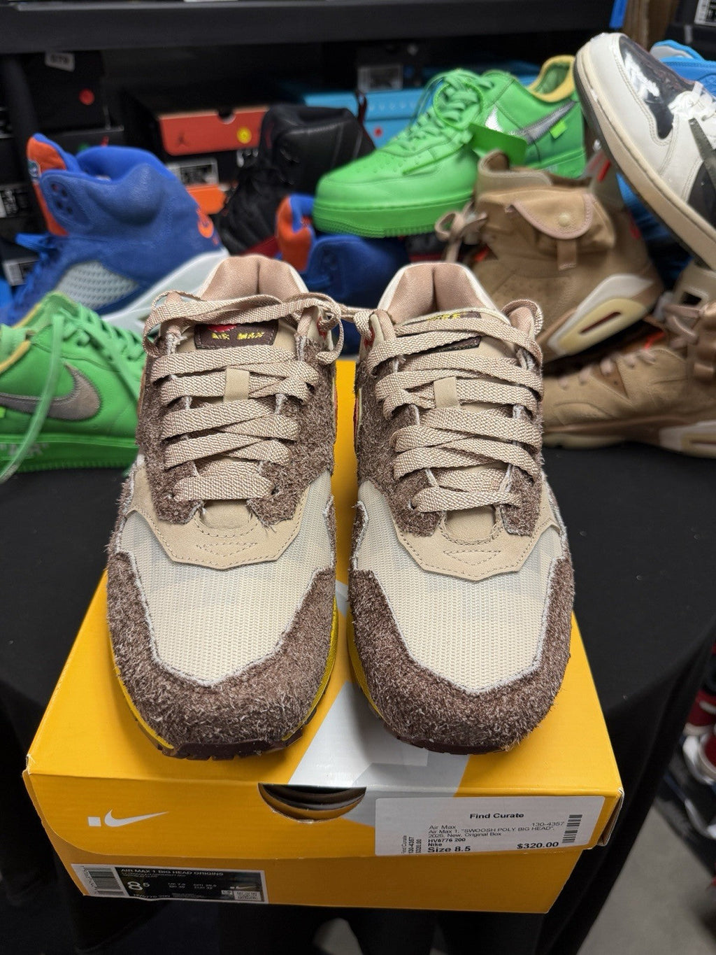 Nike Air Max 1 Low Poly - Big Head Origins - Size 8.5 - product image from the listing.