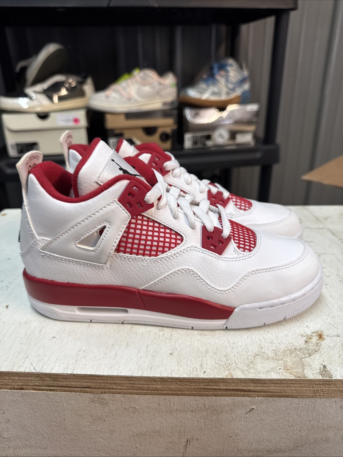 Nike Air Jordan 4 Retro GS Alternate '89 | Replacement Box - Size 5Y - product image from the listing.