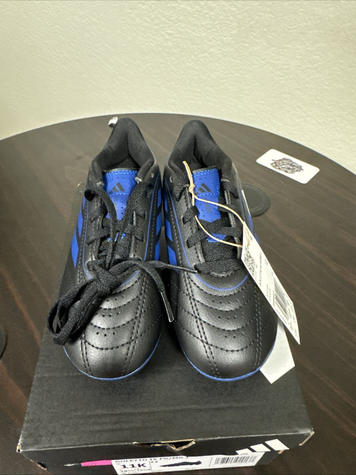 adidas Kids Goletto IX Firm/Multi Ground Soccer Cleats - Size 11k - product image from the listing.
