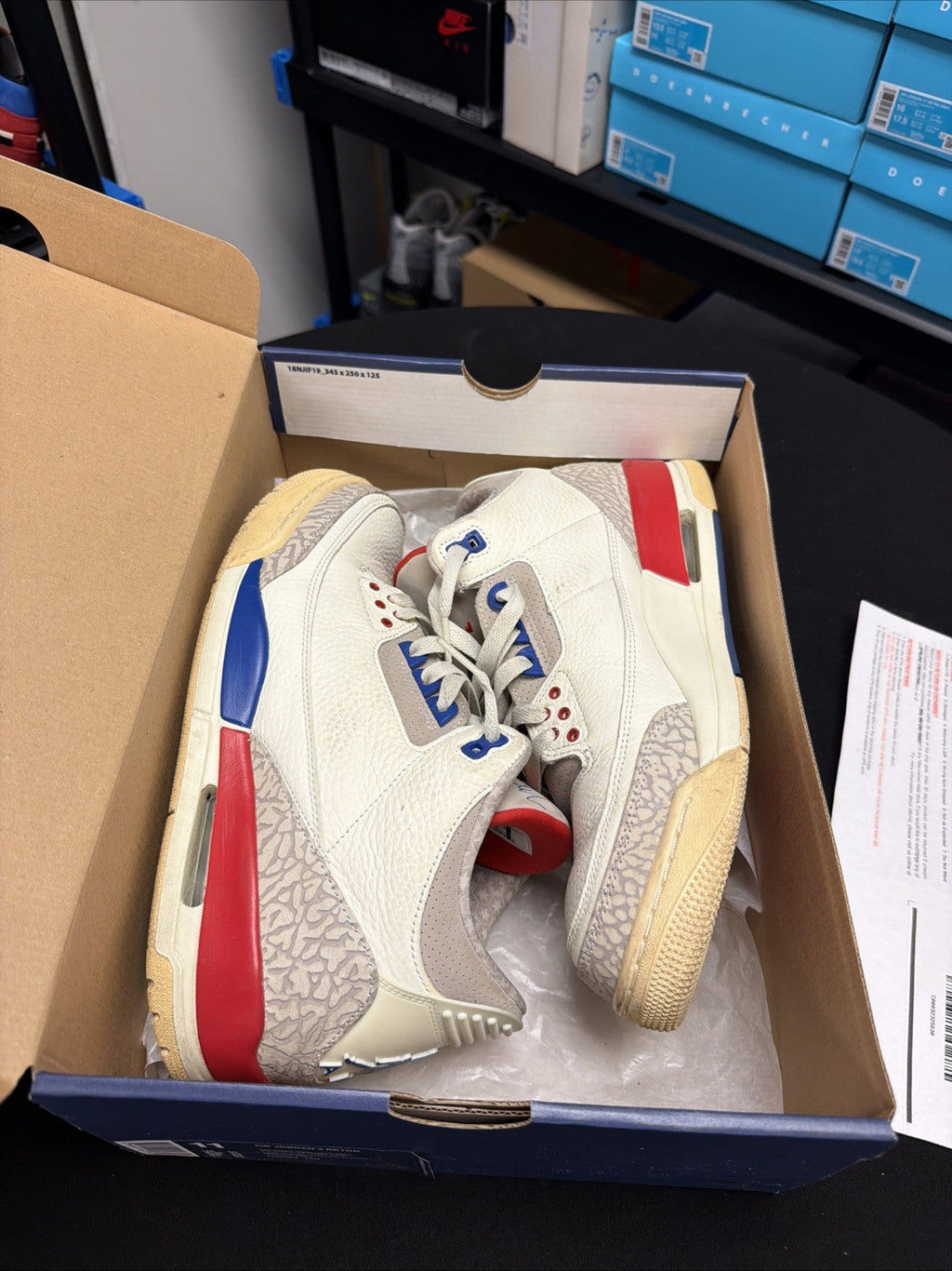 Air Jordan 3 Retro International Flight - Size 11 - product image from the listing.