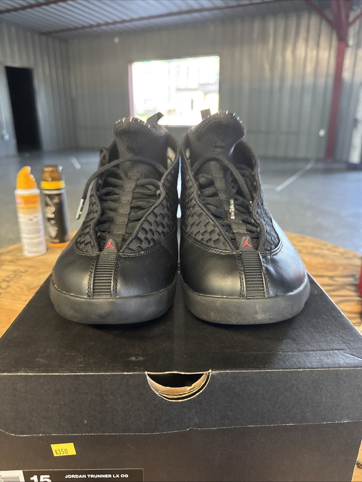 Jordan 15 Retro Stealth (2017) | Replacement Box - Barely Worn - Size 13 - product image from the listing.