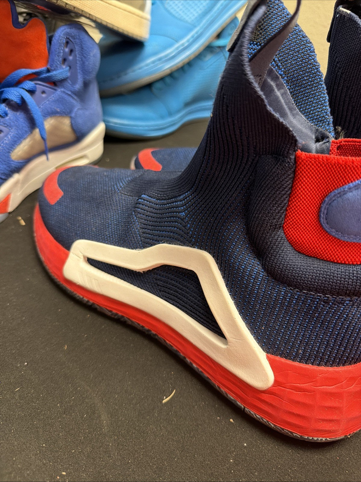 Size 11.5 - Marvel x adidas N3XT L3V3L Heroes Among Us: Captain America - product image from the listing.