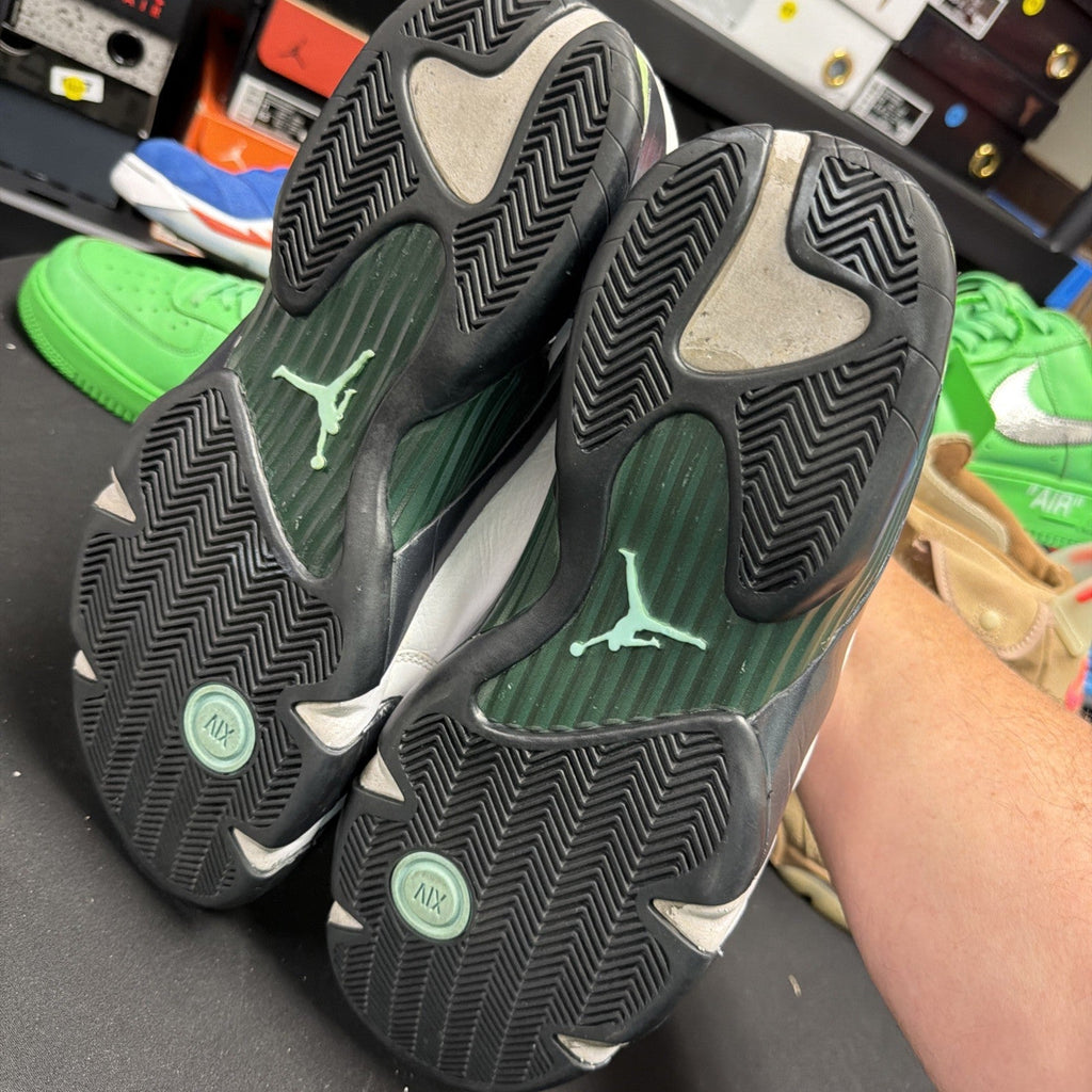 Air Jordan 14 Retro 2016 Oxidized Green - Size 13 - product image from the listing.