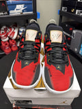 Men's NIKE JORDAN TAKE II PF RED BLACK BASKETBALL SHOE CW2458-607 BLACK RED BRED - product image from the listing.