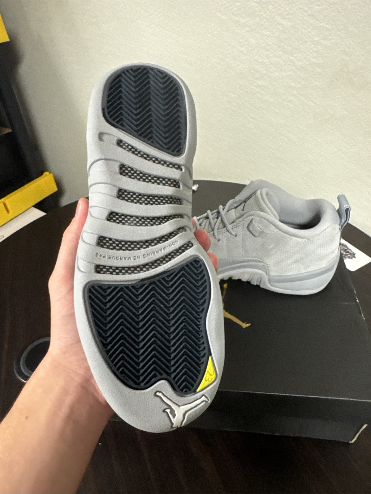 Air Jordan 12 Retro Low Bg - 5y - product image from the listing.