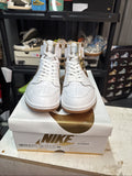 Women's Wmns Size 12.5 - Nike Air Jordan 1 Retro HI OG White Gold | Worn Once - product image from the listing.