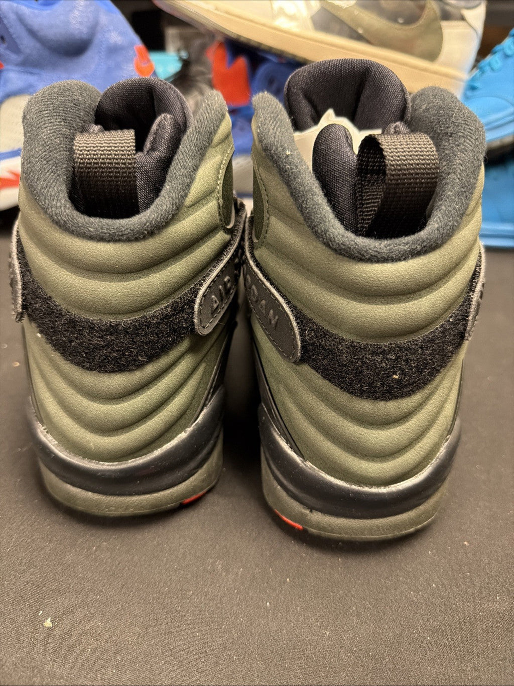 Men's Air Jordan 8 Retro Take Flight Sequoia Shoes 305381 305 BEST PRICE - product image from the listing.