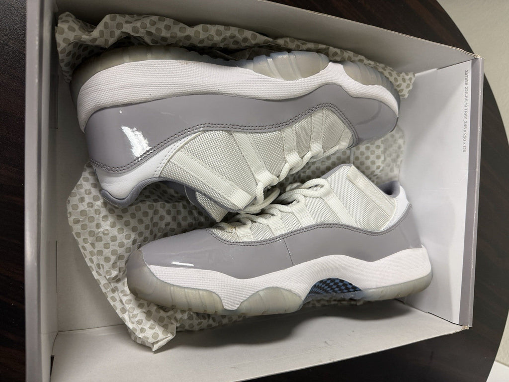 Air Jordan 11 Retro Low Cement Grey - Size 9.5 - product image from the listing.