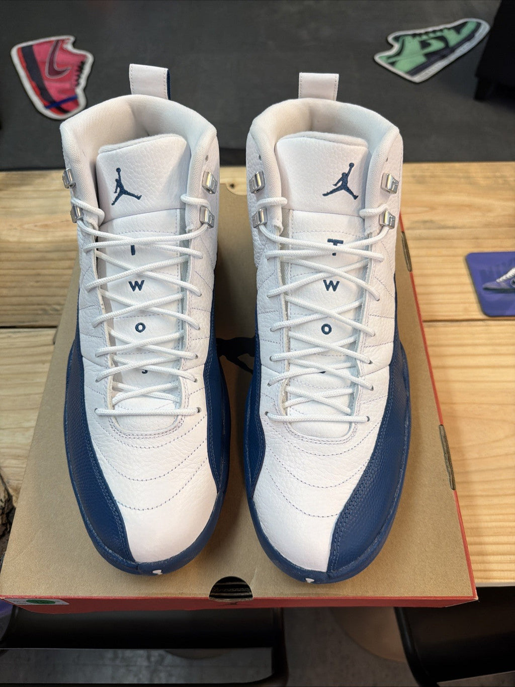 French Blue Size 14 - Jordan 12 - product image from the listing.