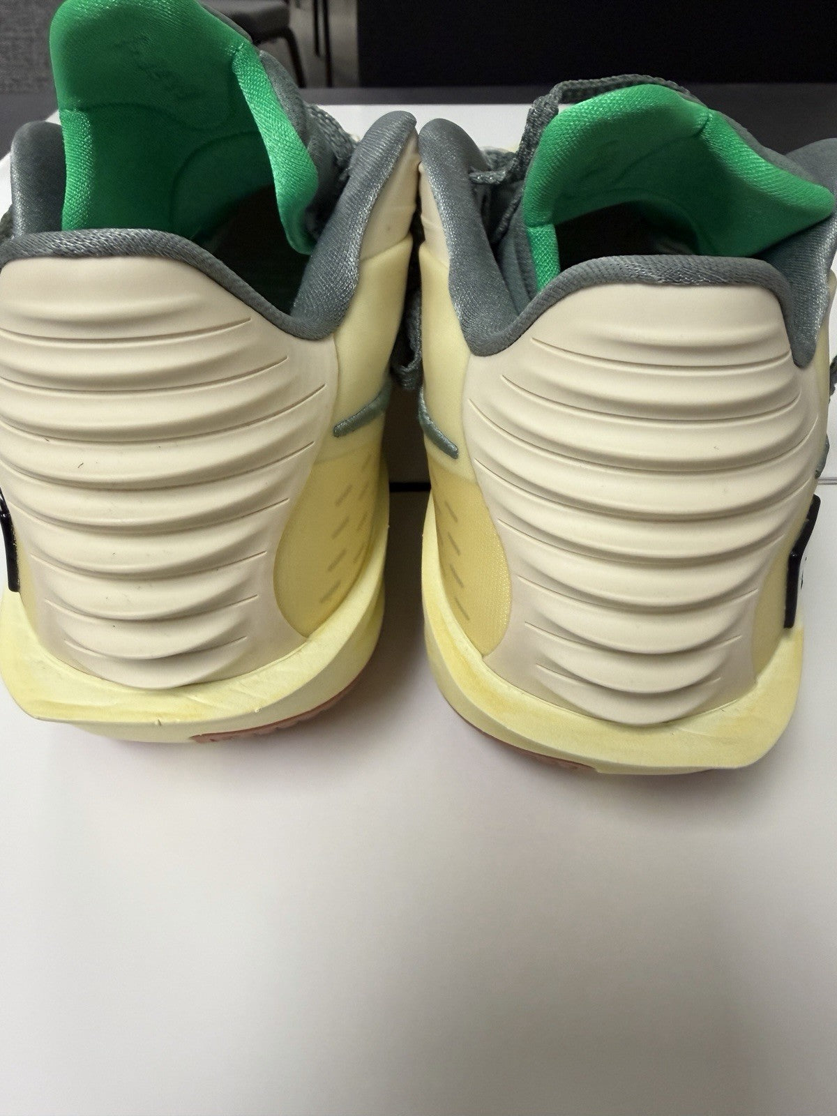 "Jrue Holiday PE" Nike Air Zoom GT Cut 3 Turbo Sneakers, Size 12 IH2371-700 - product image from the listing.