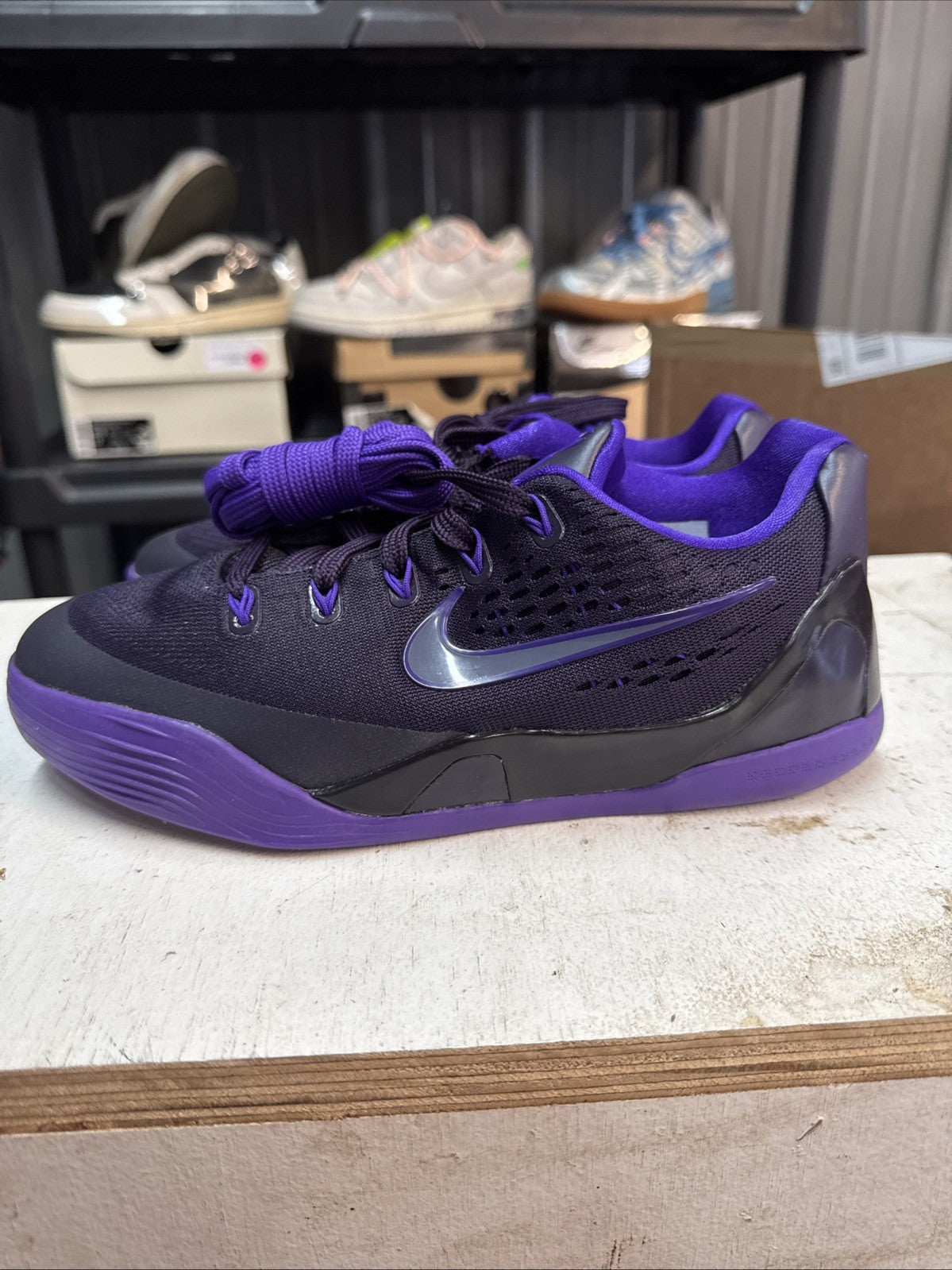 "Purple Dynasty" Size 5.5y - Kobe Ix Low Em Gs | Replacement Box - product image from the listing.