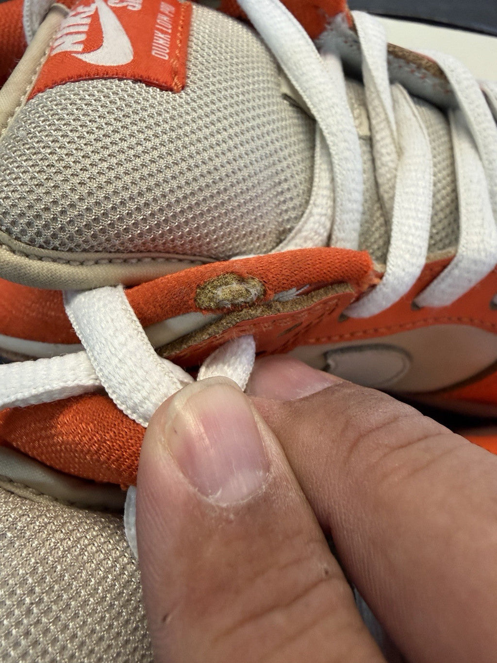 Nike Dunk SB Low Orange Box - Size 9 - product image from the listing.