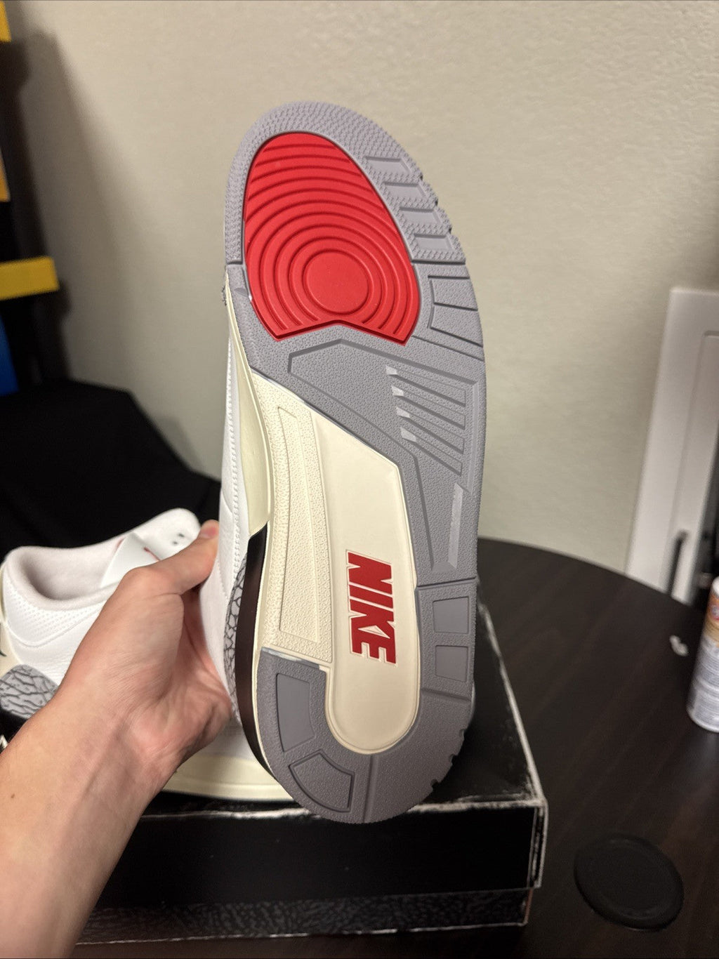 "WHITE CEMENT REIMAGINED" Air Jordan 3 Retro 2023 - Size 12 - dn3707 100 (1-48.. - product image from the listing.
