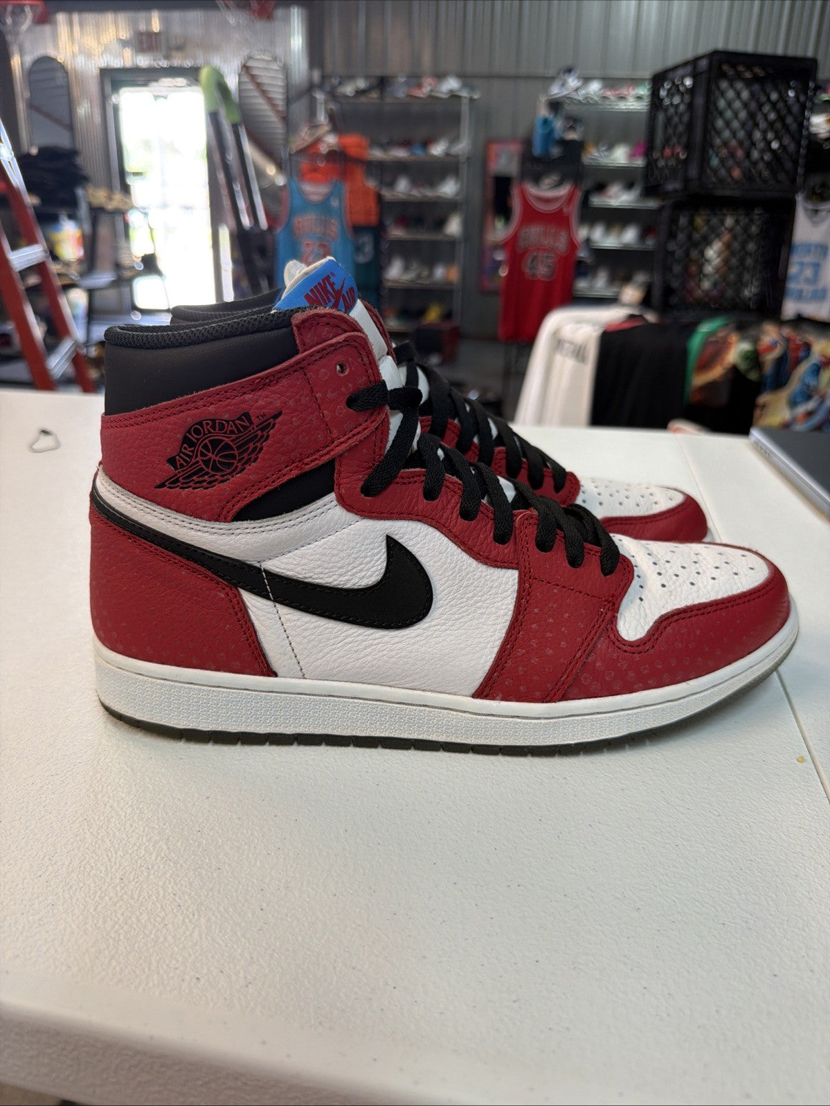 Origin Story Gym Red Size 11.5 Og All - Jordan 1 - product image from the listing.
