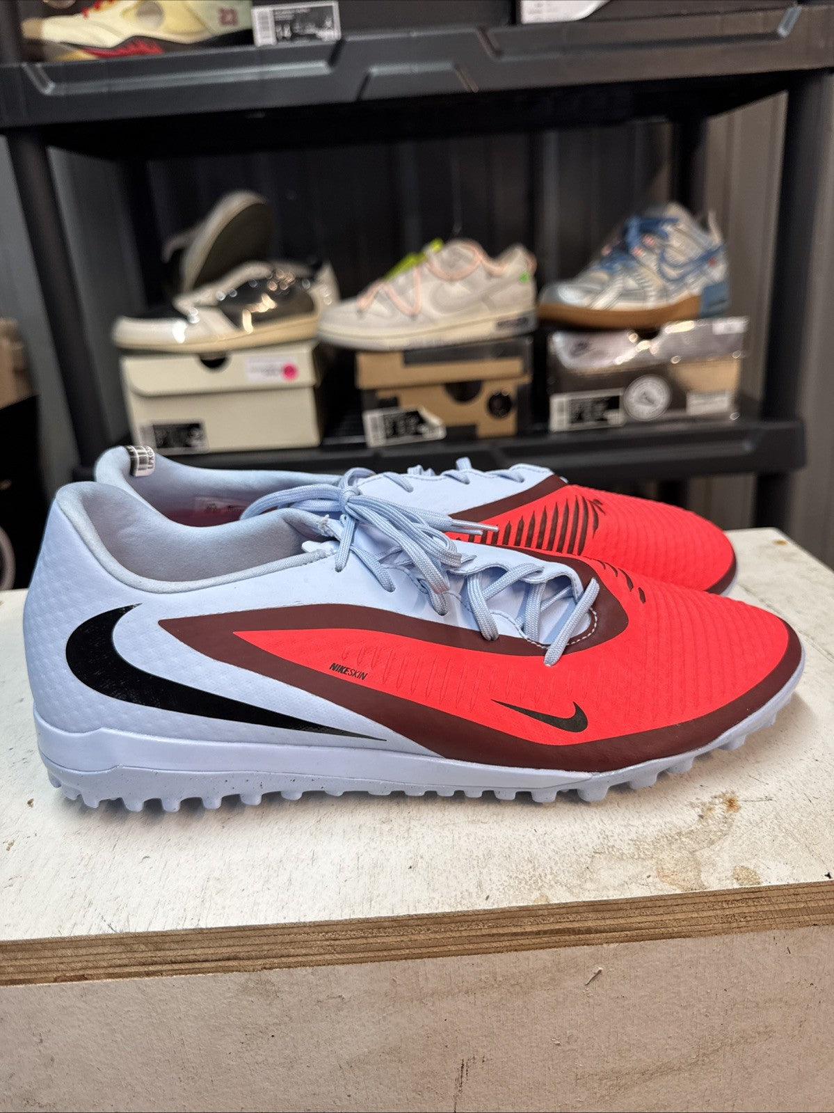 Nike Phantom 6 Low Acad TF Royal Tint Bright Crimson | No Box - Size 11.5 - product image from the listing.