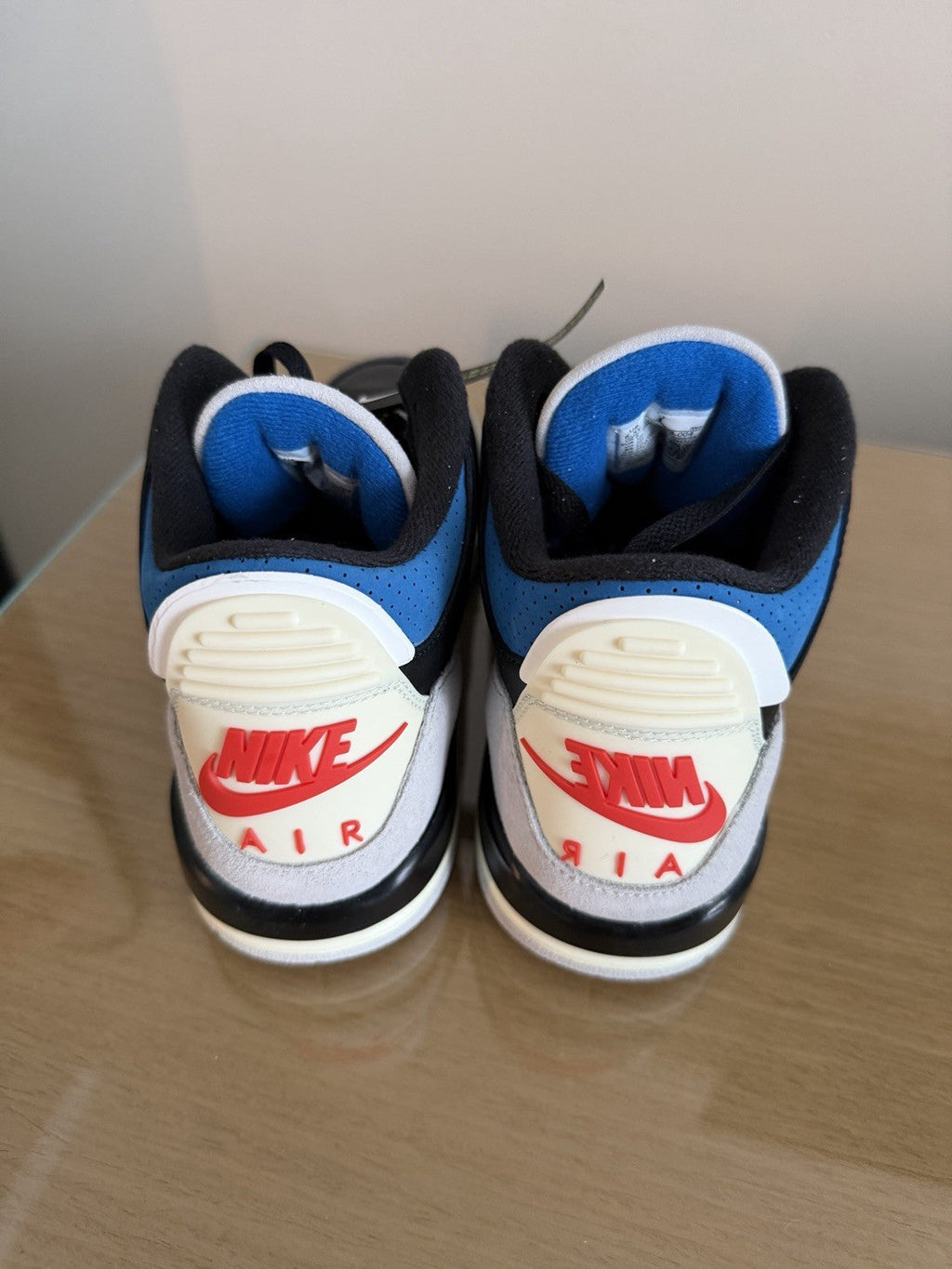 Women's Nike Air Jordan 3 Retro GS Rare Air Black Blue Red IB8968-004 Kids 5 6.5 - product image from the listing.