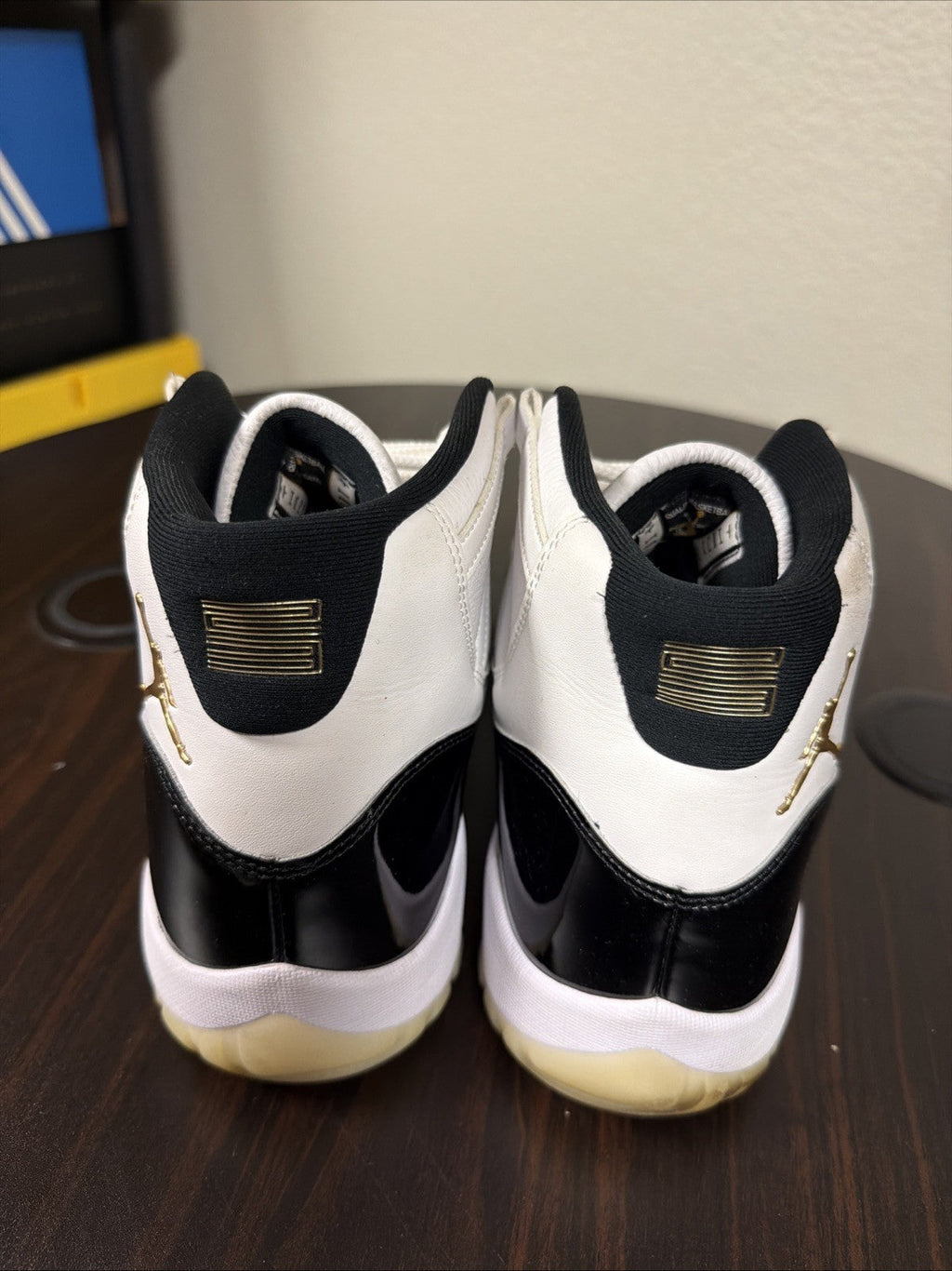 Air Jordan 11 Retro Gratitude White Metallic Gold Black 🔥🔥 - product image from the listing.