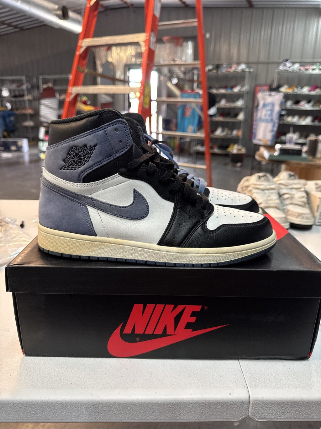 Air Jordan 1 Retro High OG Blue Moon - ⁠size 10.5 - product image from the listing.