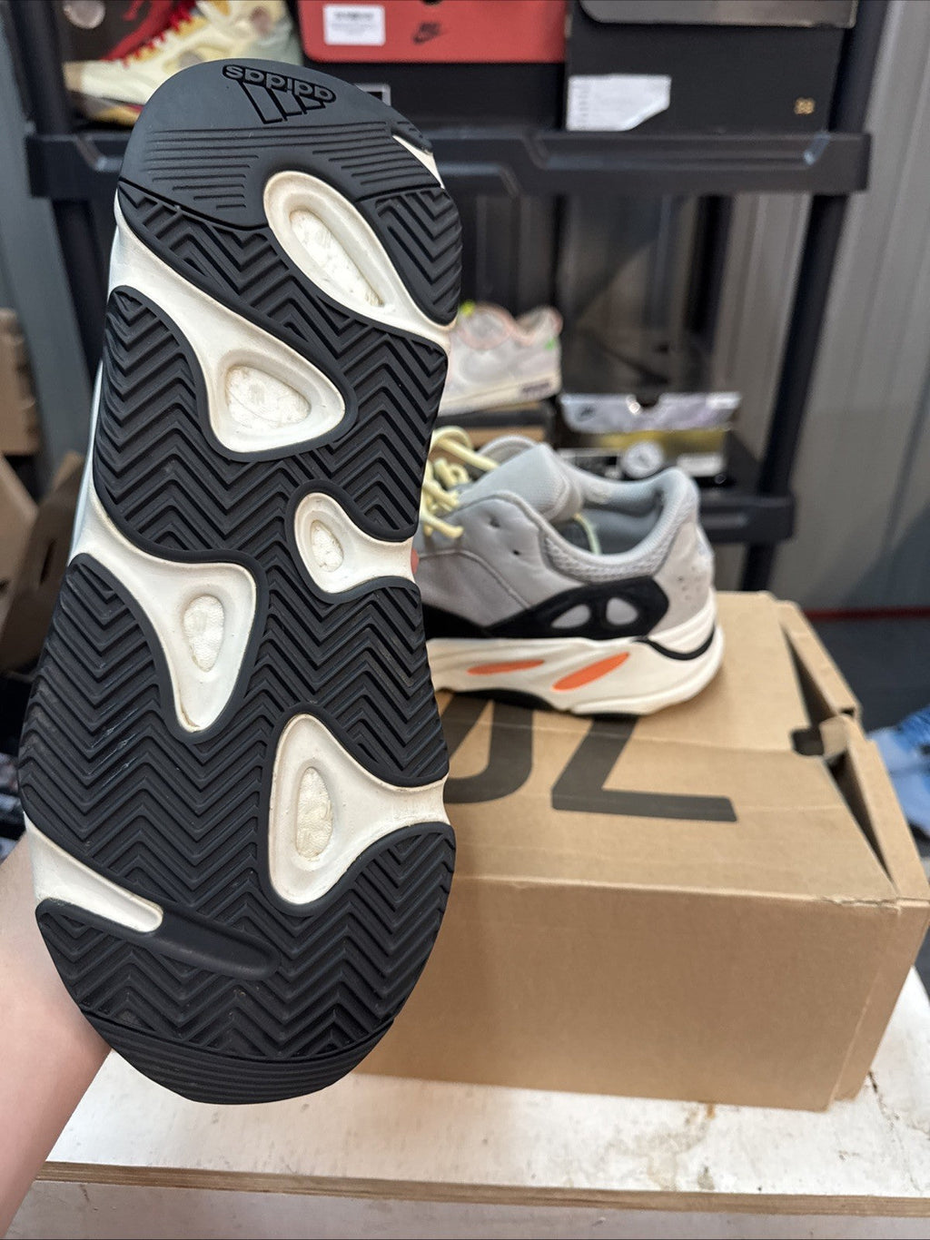 Yeezy Boost 700 Low Wave Runner - Size 14 by Adidas - product image from the listing.