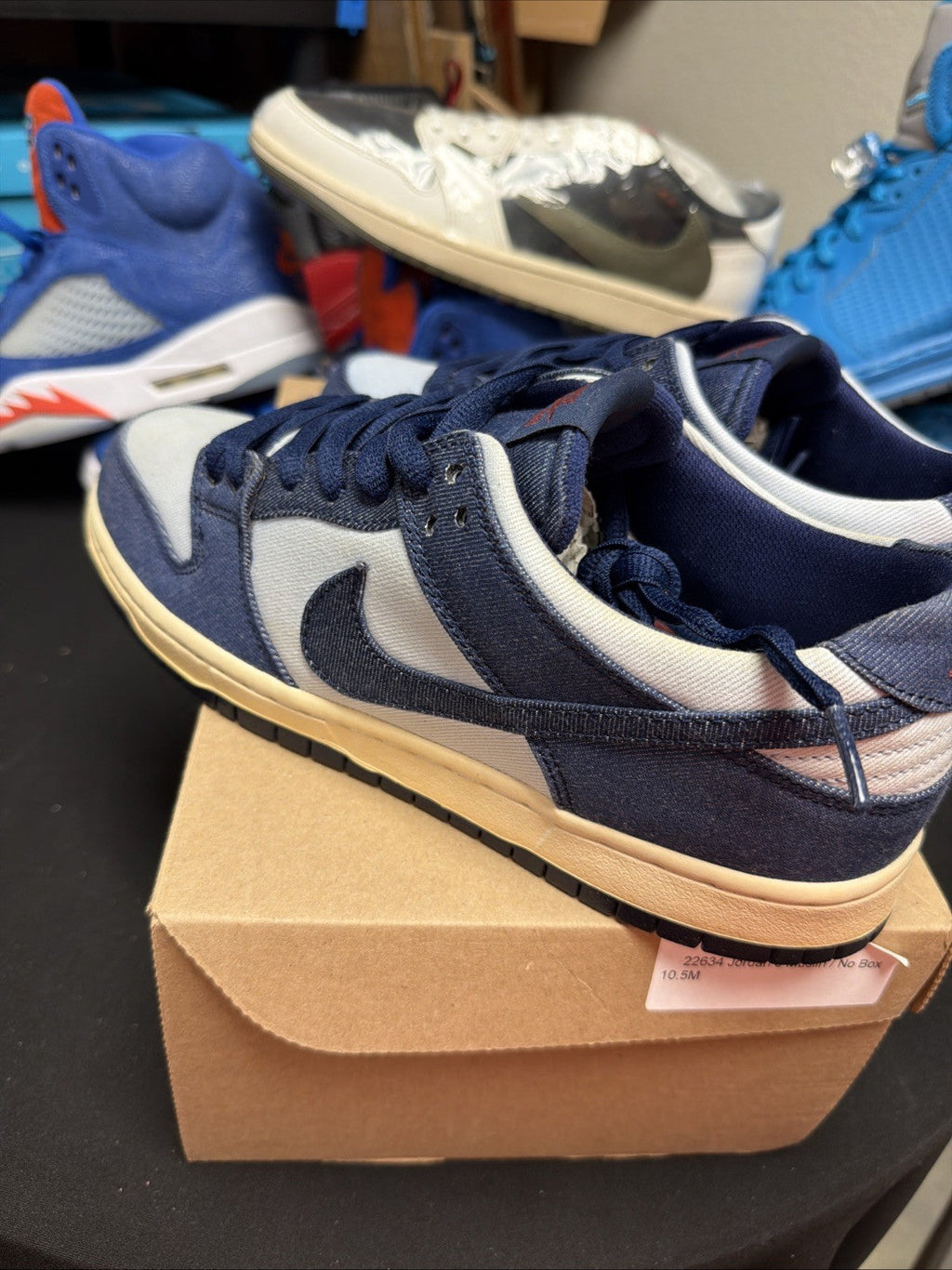 SB Zoom Dunk Low Pro Binary Blue Size 9 by Nike - product image from the listing.
