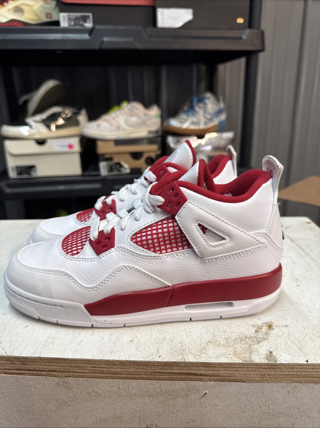 Nike Air Jordan 4 Retro GS Alternate '89 | Replacement Box - Size 5Y - product image from the listing.